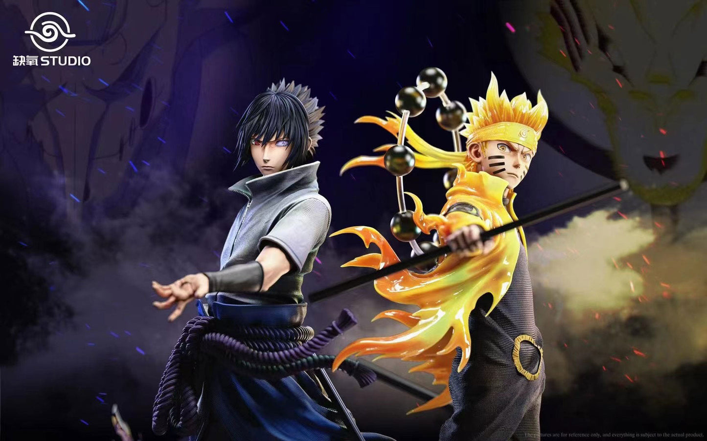 Suffocation Studio - Naruto Uzumaki vs Sasuke Uchiha | 漩涡鸣人 vs 宇智波佐助