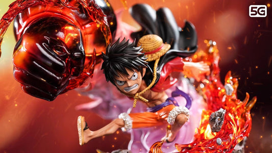 5G Studio x LX Studio - Red Roc Luffy | 业火拳枪 路飞