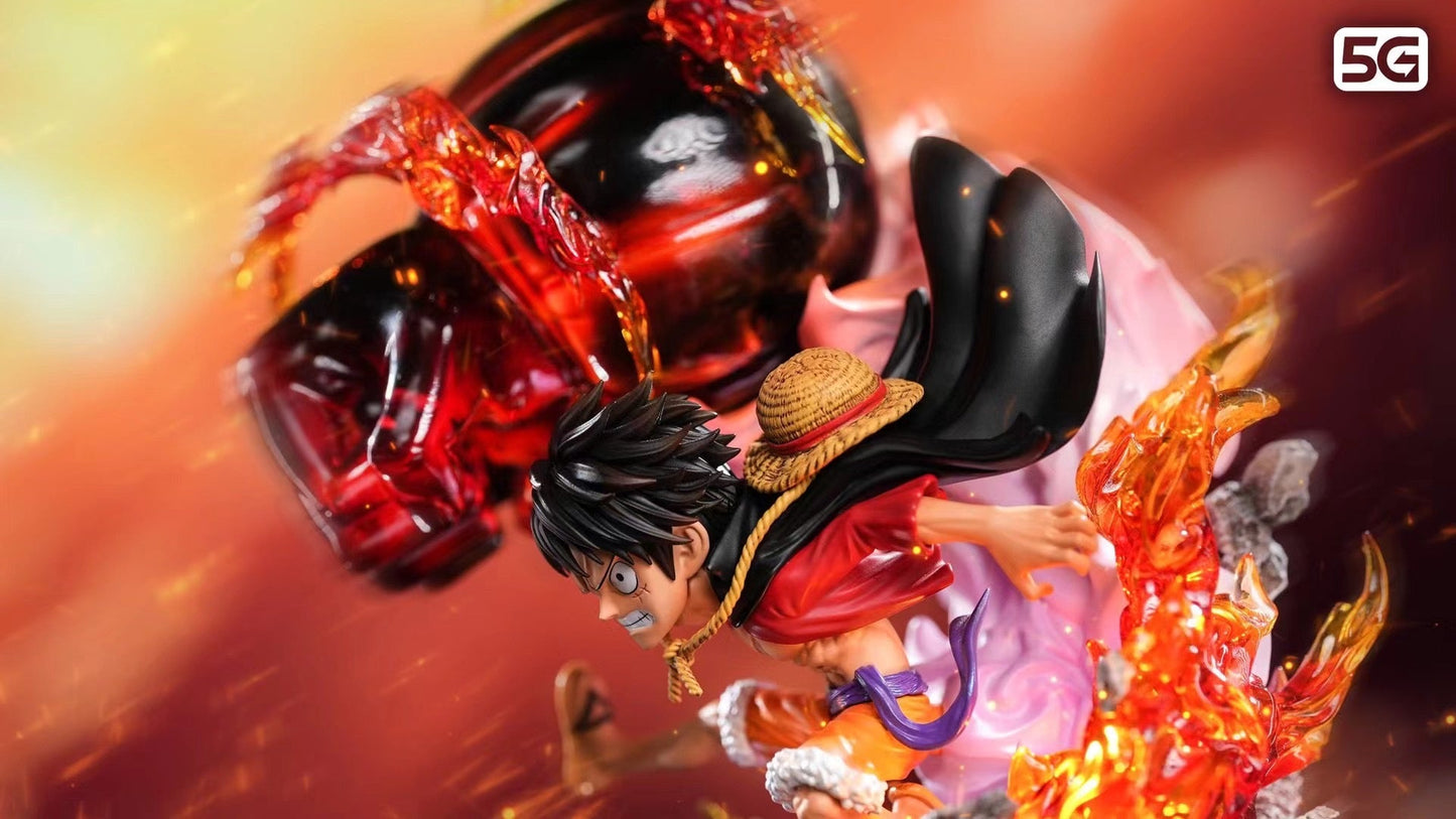 5G Studio x LX Studio - Red Roc Luffy | 业火拳枪 路飞