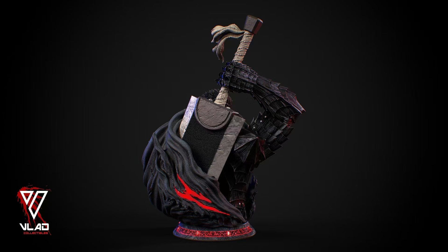 Vlad Collectibles - Berserk Guts 1/1 Bust | 剑风传奇 格斯 1/1胸像