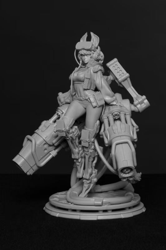 TRS Studio - OC Warrior Dog: Dual Guns Emily Wei | 原创 战争之犬:双枪艾米莉·薇