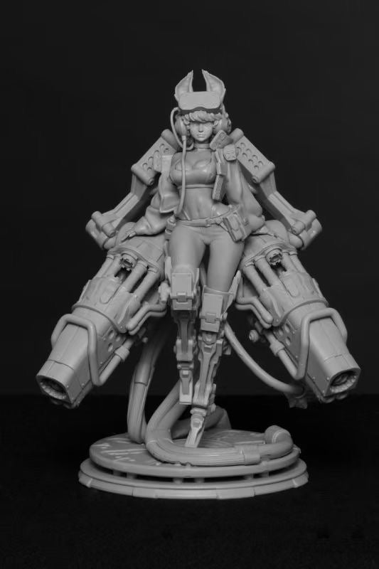 TRS Studio - OC Warrior Dog: Dual Guns Emily Wei | 原创 战争之犬:双枪艾米莉·薇