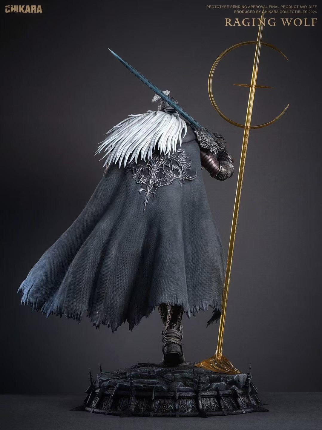 Chikara Studio - Elden Ring White Wolf Berserker | 艾尔登法环 白狼战鬼