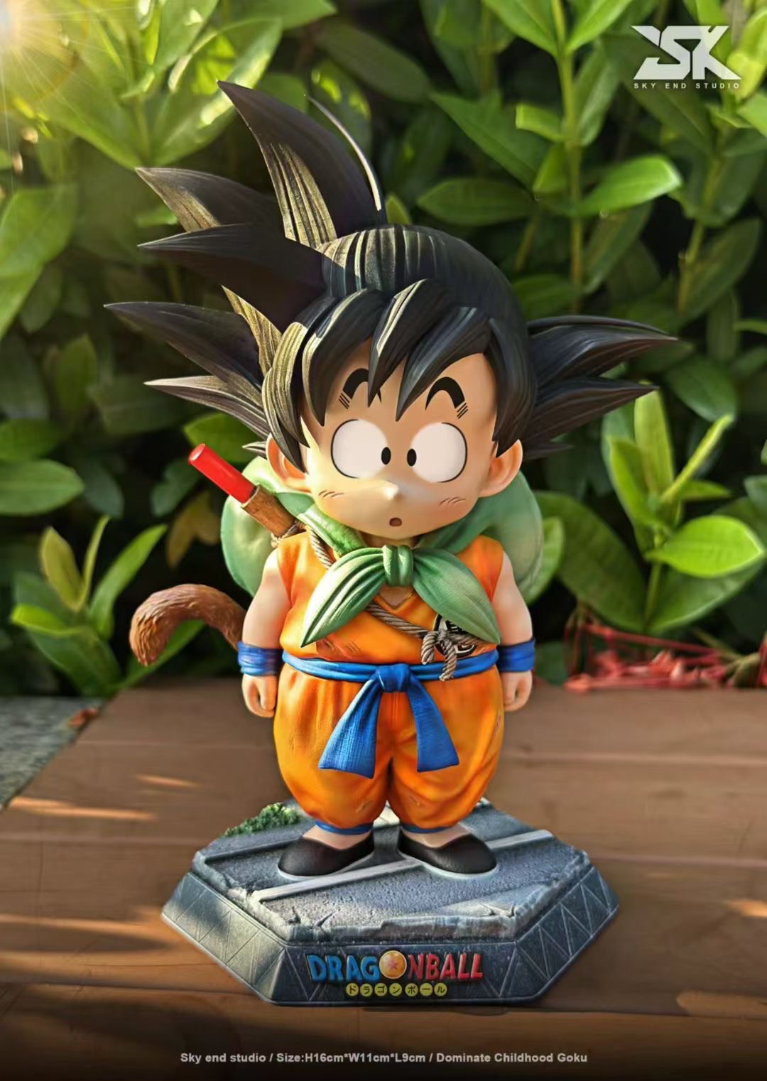 Sky End Studio - Kid Goku's First Arrival in West City | 初到西都城市小悟空