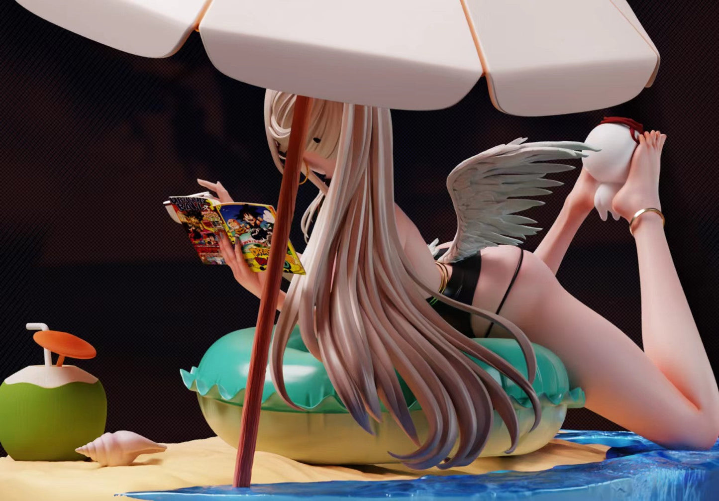 Mi Yin Studio - Blue Archive Swimsuit Kirifuji Nagisa | 蔚蓝档案 泳装 桐藤渚