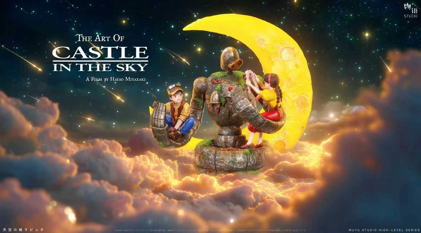 WuYu Studio - Castle in the Sky Embrace of Love (Desktop Series 06) | 天空之城 爱的拥抱 (桌面系列06)