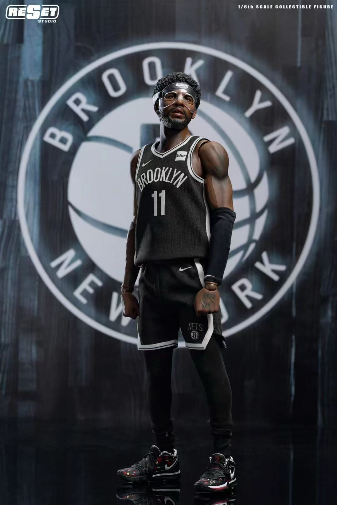 Reset Studio - Brooklyn Nets Masked Kyrie Irving Action Figure