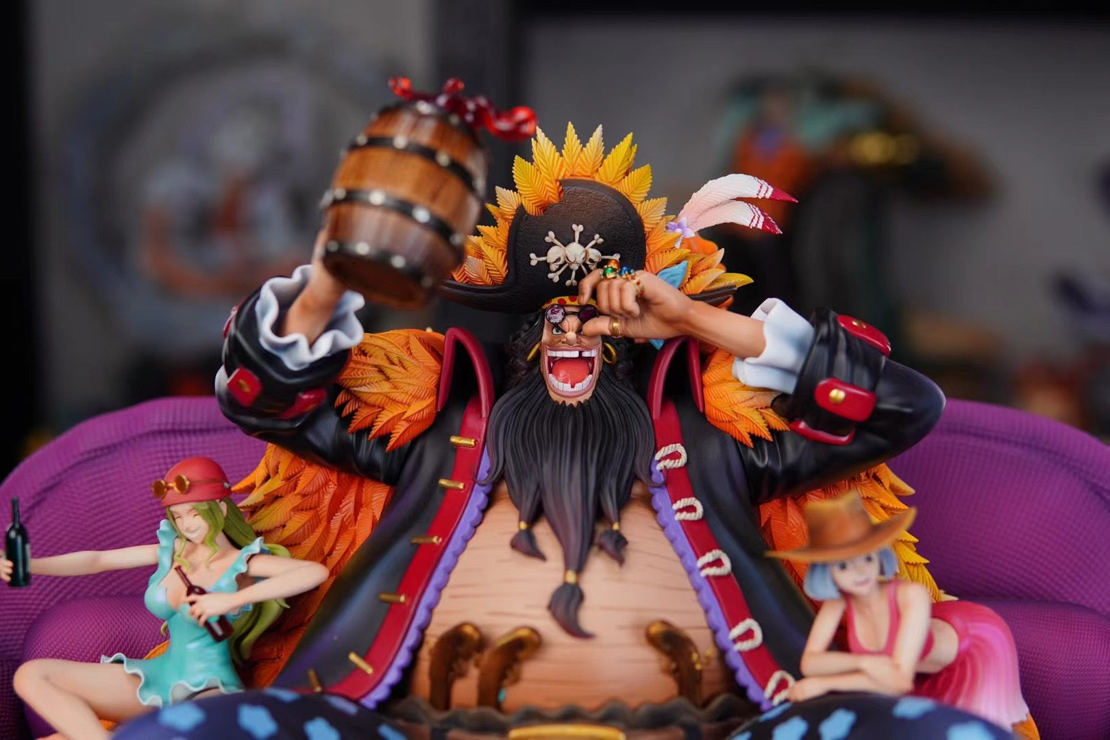 Scorpion Studio - Yonko Sitting Blackbeard - 四皇坐姿黑鬍子– Dreamy-gk
