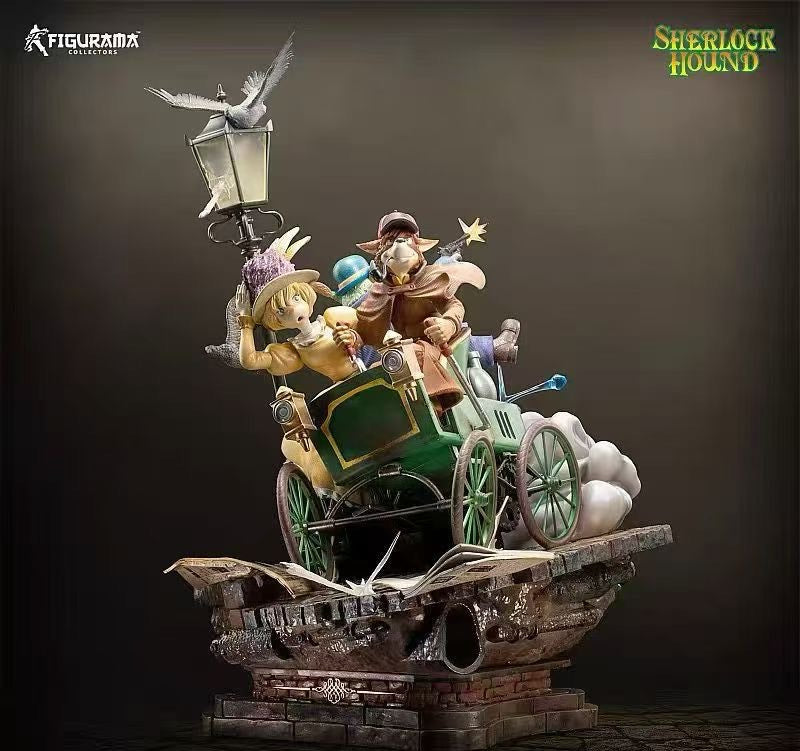 Figurama Studio - Licensed Sherlock, Watson and Mrs. Hudson Elite Diorama | 版权 夏洛克, 华生和哈德逊夫人