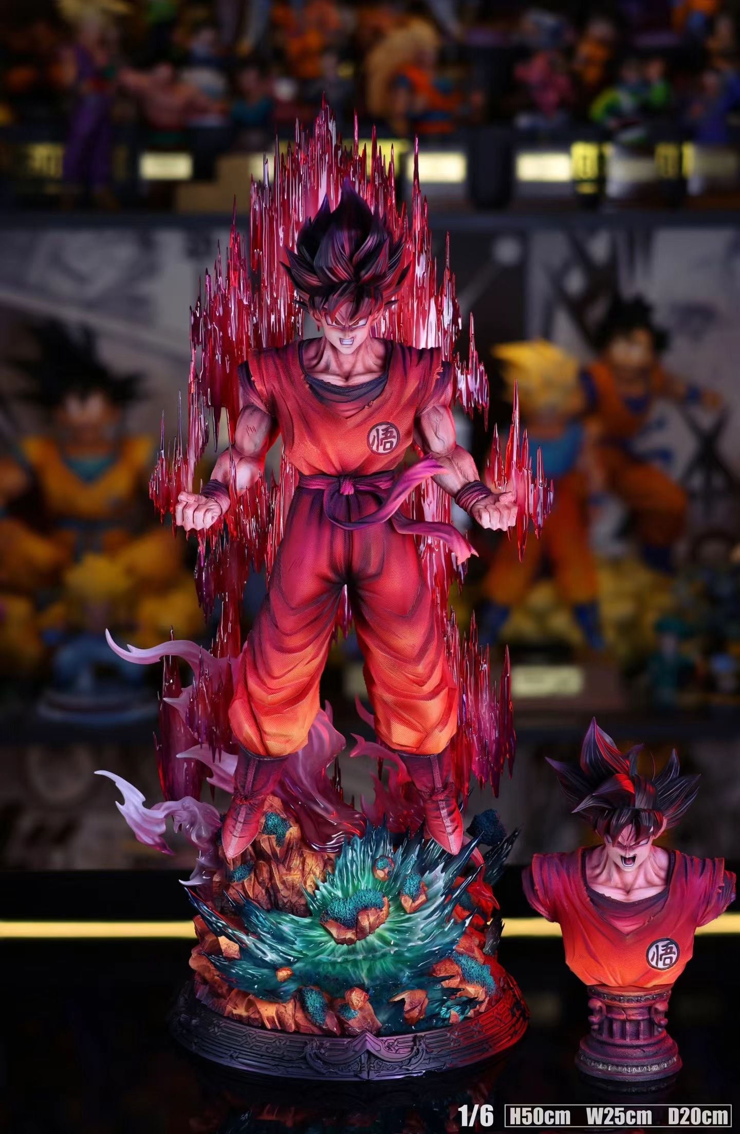 Yunqi Studio - Dragon Ball Kaioken Goku | 龙珠 界王拳悟空