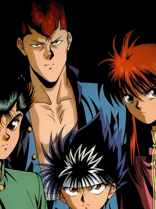 【Pre-sale】Decorative Painting of Yuusuke Urameshi, Kurama, Hiei and Kuwabara-XingKong Studio