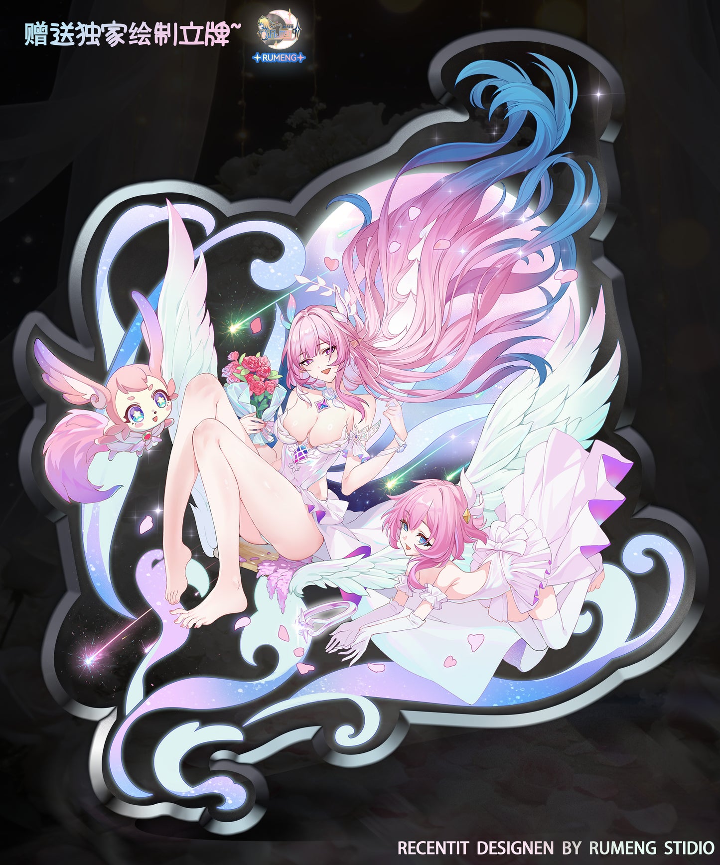 【Pre-sale】1/6 Scale Wedding Dress Cyrene-RuMengShe Studio