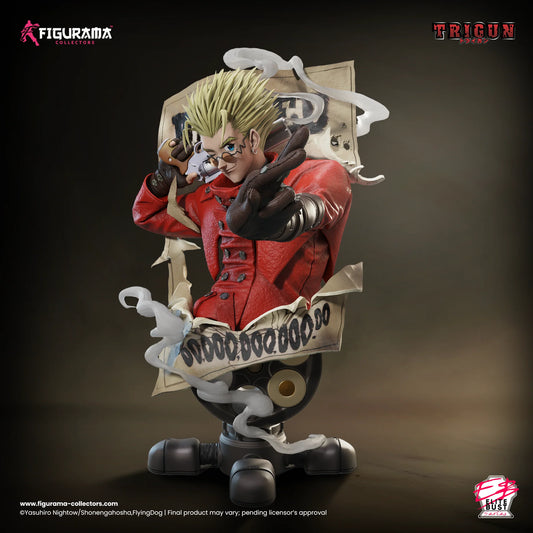 【Pre-sale】1/4 Scale Bust of Trigun-Figurama Studio