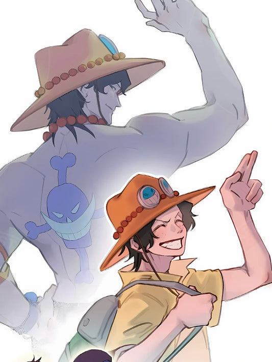【Pre-sale】Decorative Painting of Goodbye Ace-One Piece-XingKong Studio