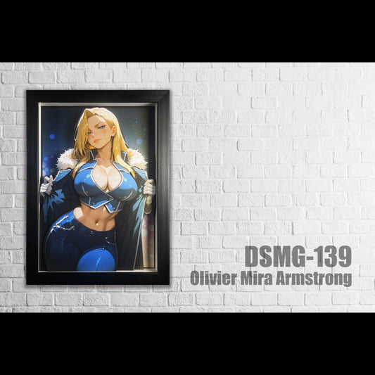 【Pre-sale】Decorative Painting of Olivier Mira Armstrong-Black and White Studio