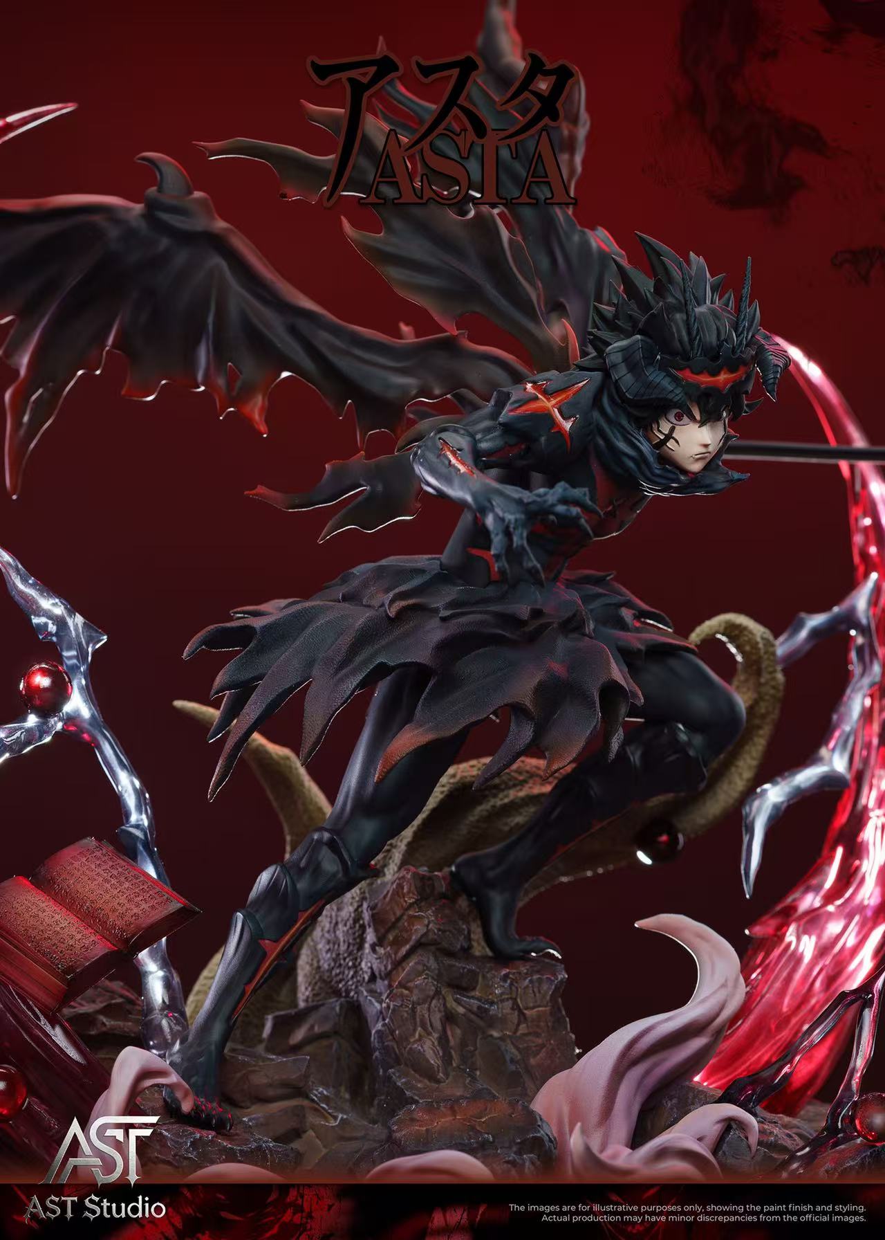 AST Studio - Asta Full Demon Form Black Clover 1/6 Scale Statue(GK)