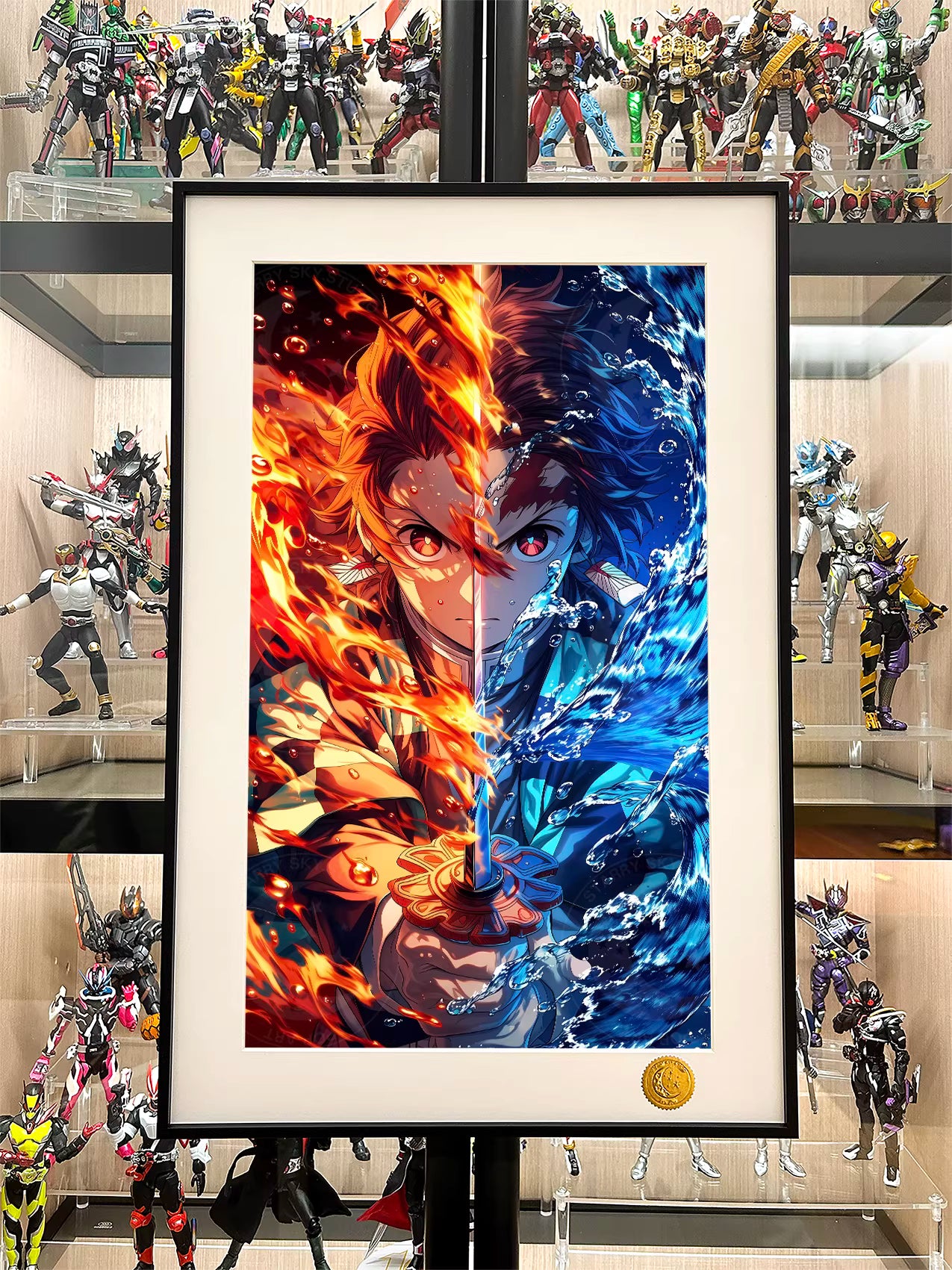 【Pre-sale】Decorative Painting of Water and Fire Kamado Tanjiro-XingKong Studio