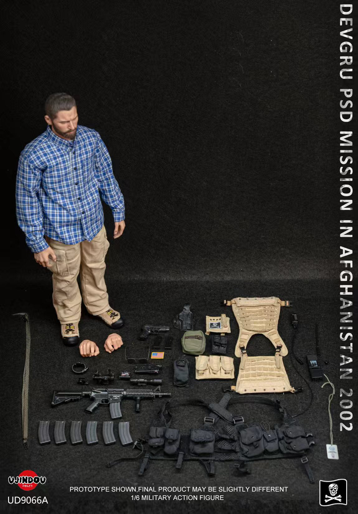 UJINDOU - 1/6 DEVGRU PSD MISSION IN AFGHANISTAN 2002 UD9066A (Licensed)