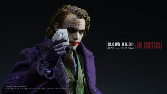 【Pre-sale】1/12 Scale Clown No.01 Articulated Cloth Figure-Jo Articu Studio