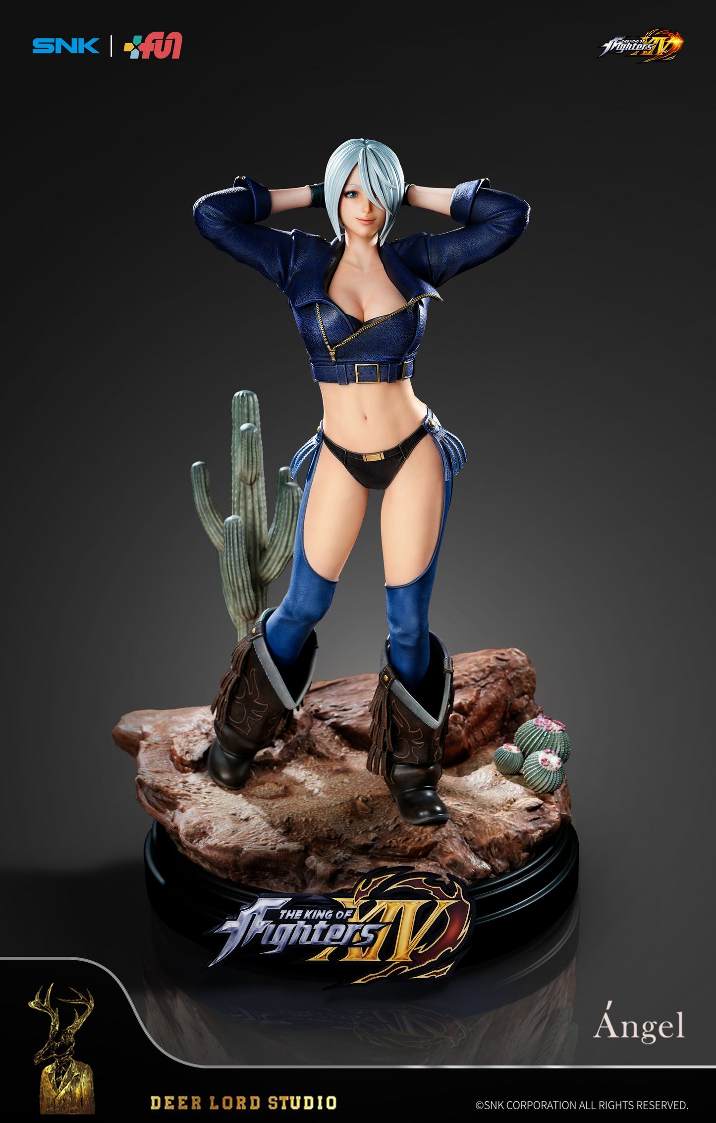 Deer Lord Studio - Licensed King of Fighters Angel | 版权 拳皇 安琪儿