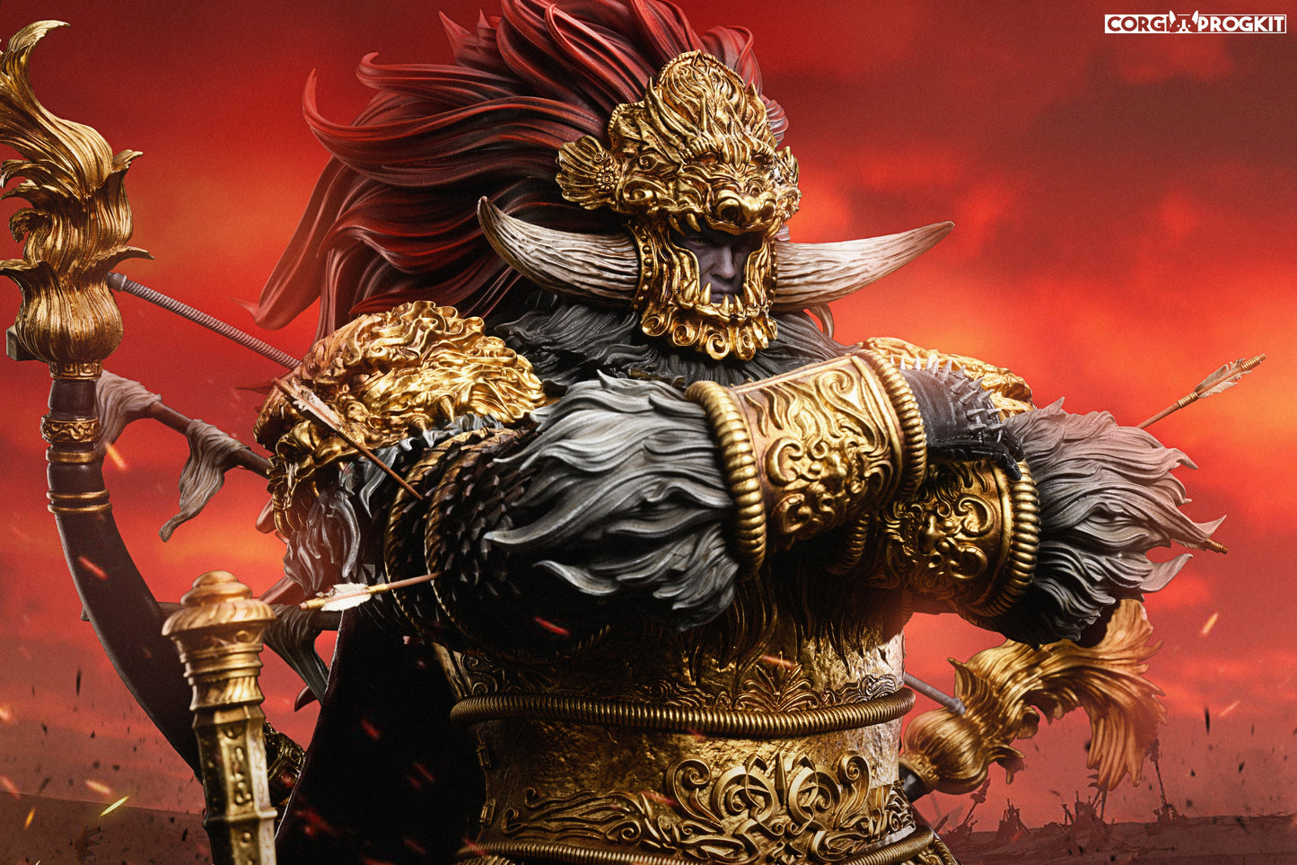 CorgiProGkit x Dtalon - Elden Ring Starscourge Radahn | 艾尔登法环 拉塔恩 碎星将军