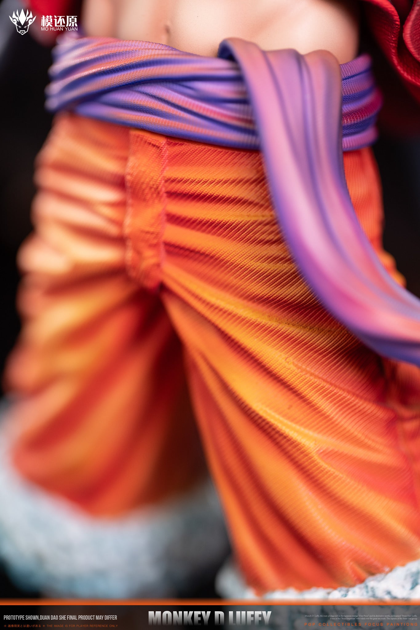 モンキー・D・ルフィ/ Monkey D. Dragon Model restoration Studio Assemble Figures フィギュア ガレージキットシーンの台座 Ver.1/6 スケール模還原 POP 鬼島路飛 魯夫 航海王 和之國篇