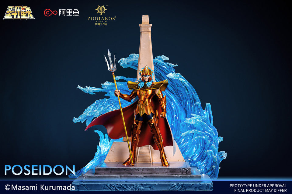 【Pre-sale】1/6 Scale Poseidon with LED Licensed-Saint Seiya-Zodiakos Studio