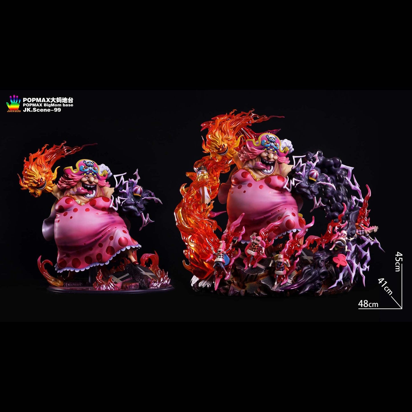 JacksDo Studio - POPMAX BigMom Effect Base | POPMAX大妈 场景特效地台