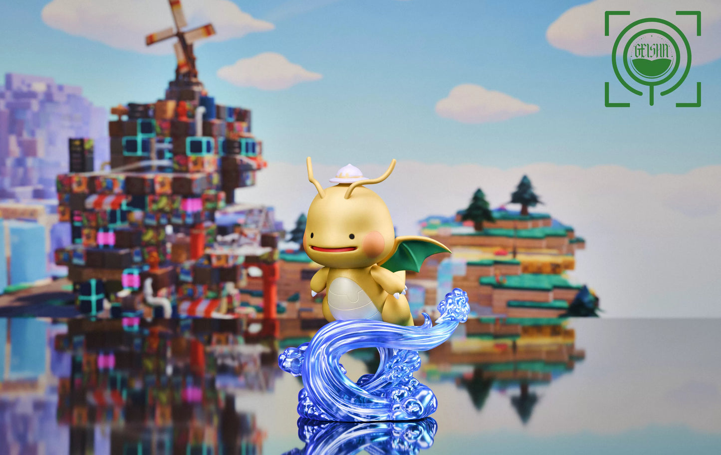 【Pre-sale】Pokopia Ditto Dragonite Form-GEISHA Studio