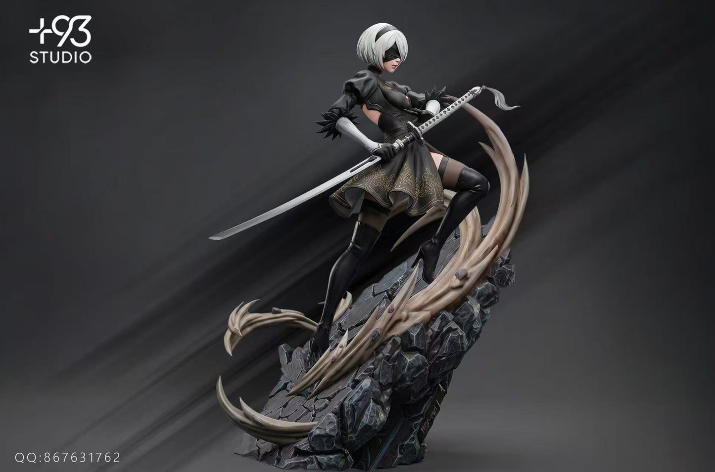 XIX·III Studio - YoRHa No. 2 Type B Attack NieR:Automata  1/6 & 1/4 Scale Statue(GK)