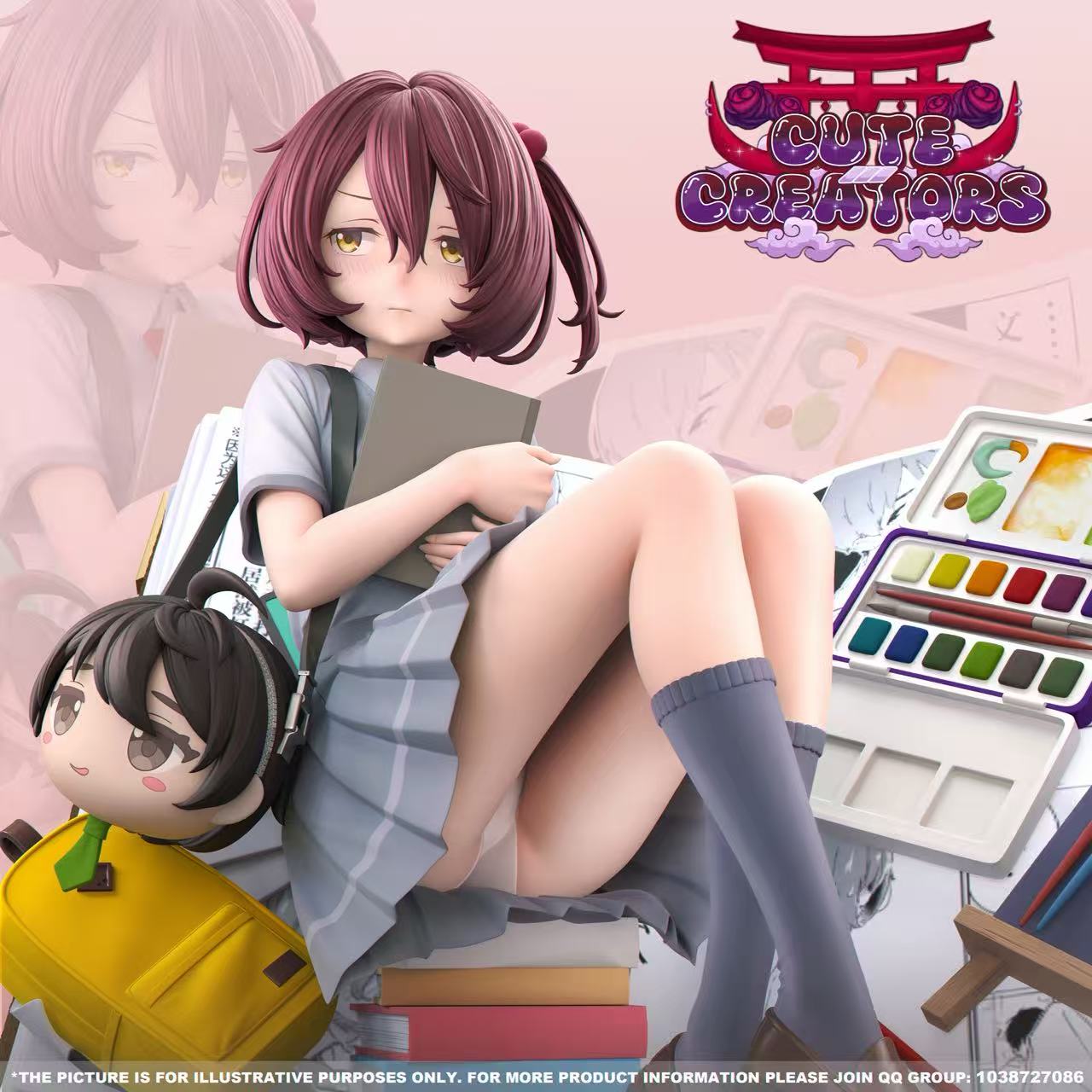 Cute Creators Studio - Komari Chika Too Many Losing Heroines 1/6 Scale Statue(GK)