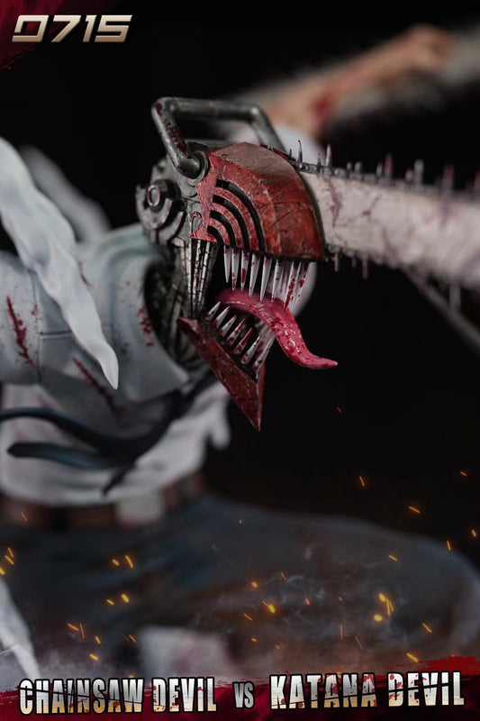 0715 Studio - Chainsaw Man Denji vs Katana Devil | 电锯人 电次vs刀之恶魔