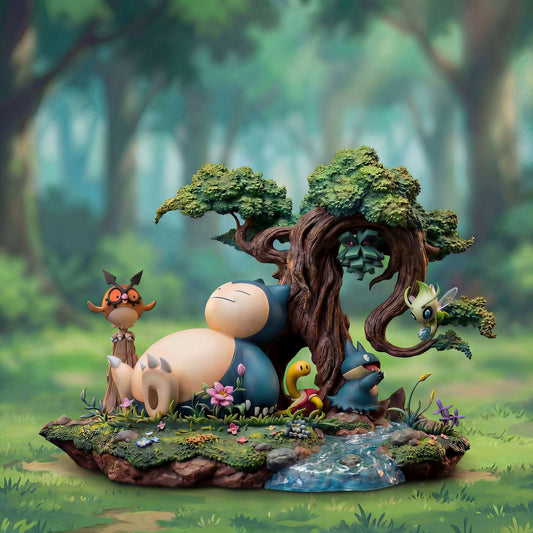 【Pre-sale】1/20 Scale Sleeping Snorlax-poke Studio