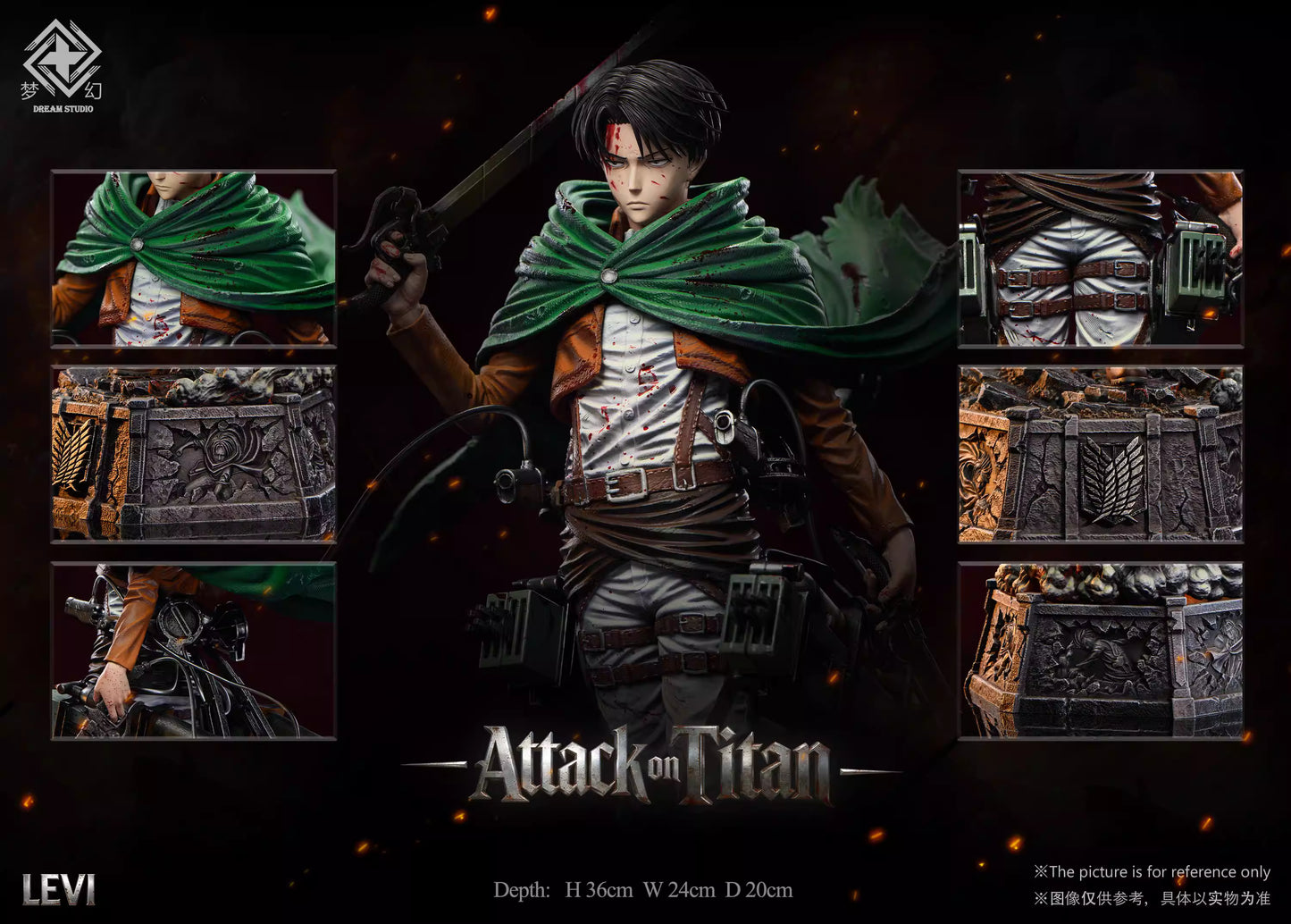 【Pre-sale】1/6 Scale Levi Ackerman-Dream Studio