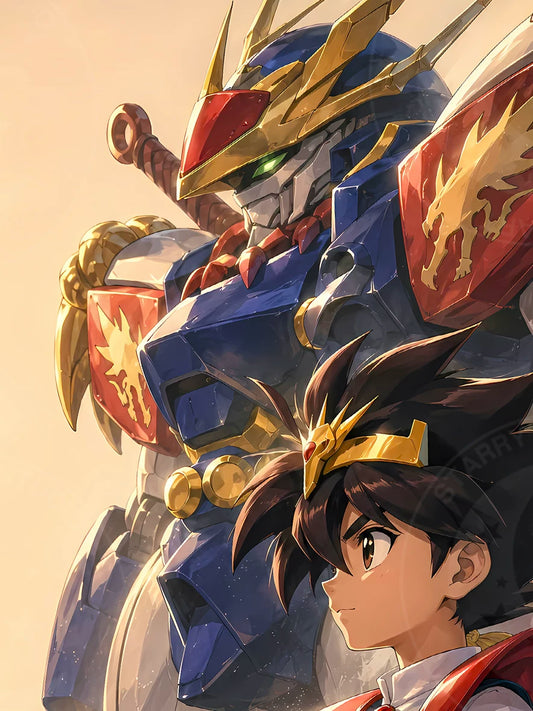 【Pre-sale】Decorative Painting of Ikusabe Wataru-Mashin Hero Wataru-XingKong Studio