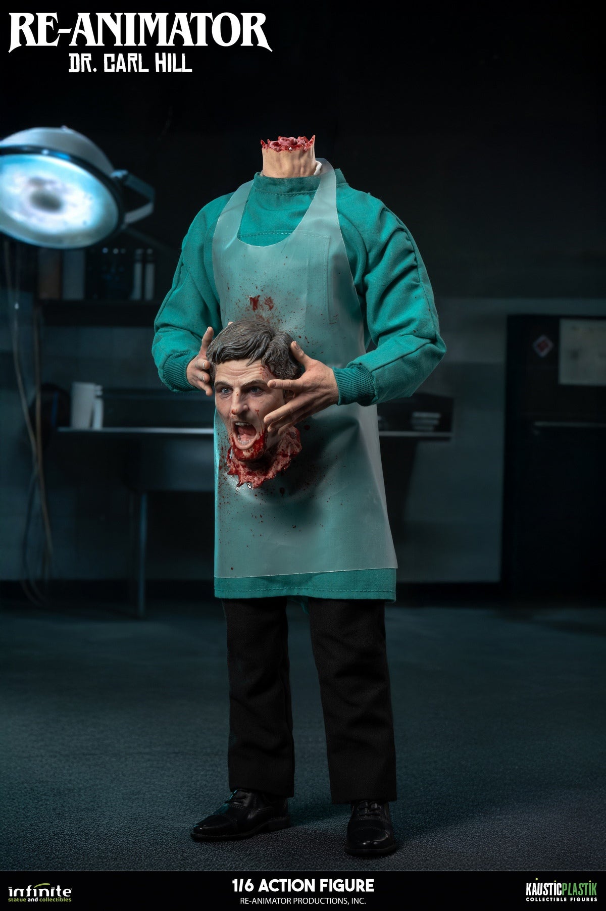 Infinite Statue - RE-ANIMATOR DOCTOR CARL HILL 1/6 ACTION FIGURE (Licensed)