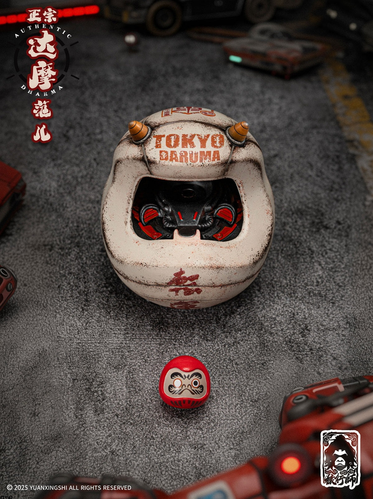 Yuanxingshi-DM-004 Fortune Daruma-Statue