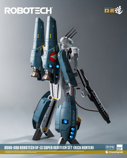 Threezero - ROBOTECH ROBO-DOU ROBOTECH VF-1S Super Veritech Set (RICK HUNTER) 3Z03070W0 (Licensed)
