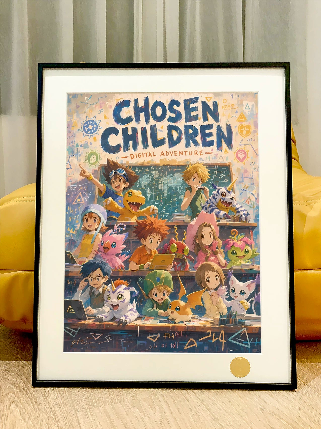 【Pre-sale】Decorative Painting of Choose Children-Digimon Adventure-XingKong Studio
