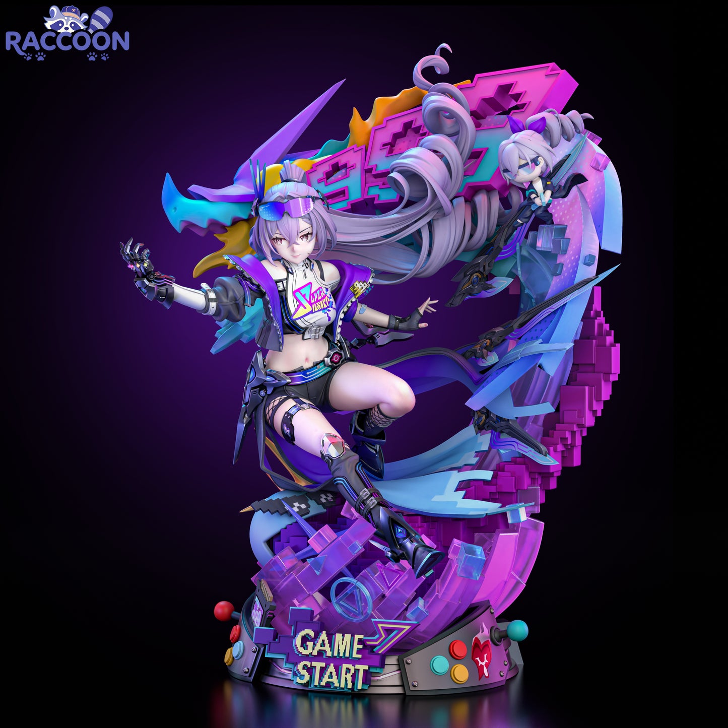 【Pre-sale】1/6 Scale Silver Wolf-Honkai: Star Rail-XiaoHuanXiong Studio