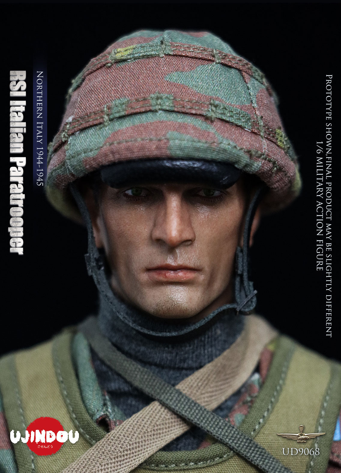 UJINDOU - 1/6 RSI Italian Paratrooper,Northern Italy 1944-1945 NO.UD9068 (Licensed)