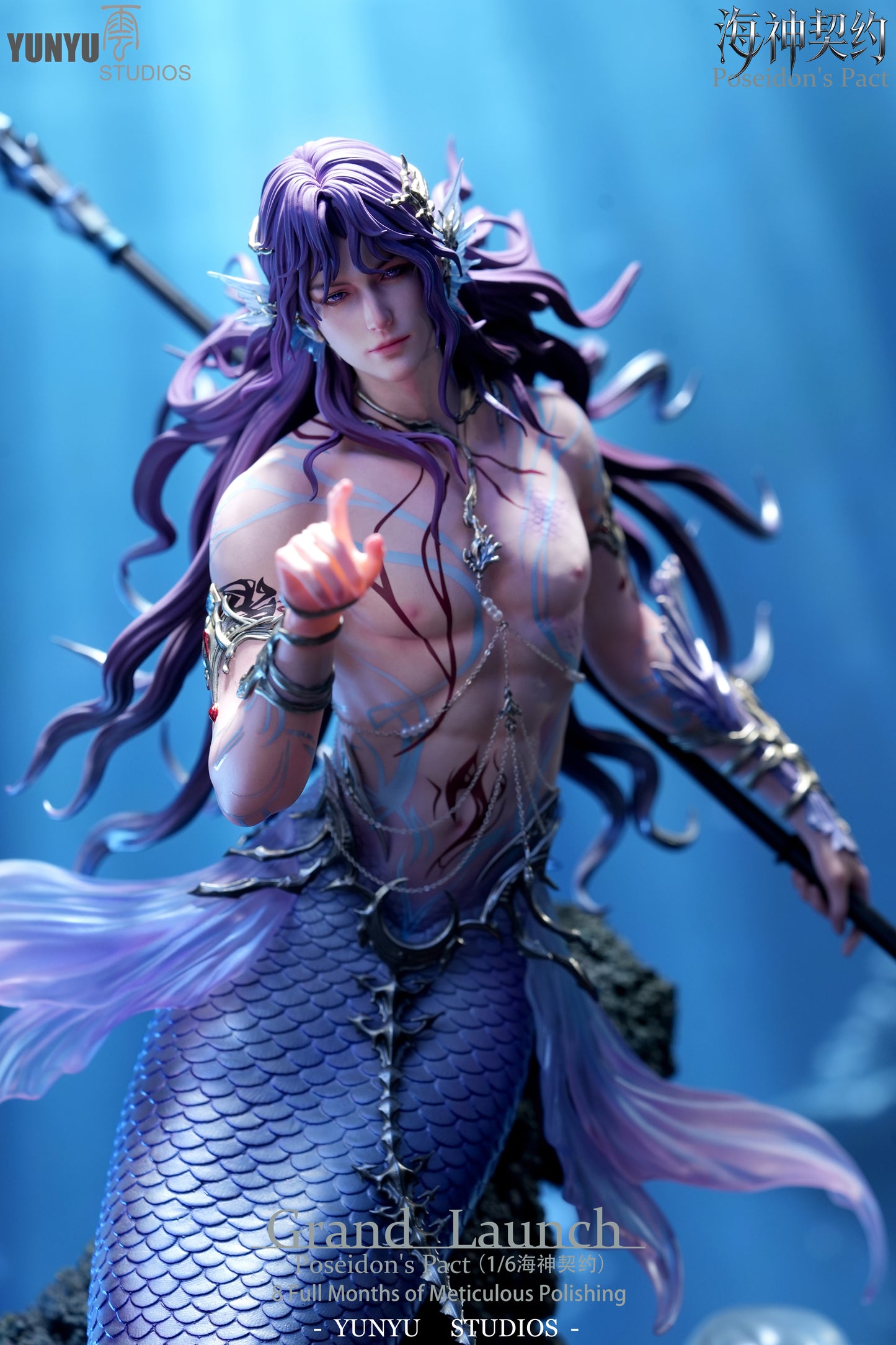 【Pre-sale】1/6 Scale Grand Launch Poseidon's Pact Rafayel-YunYu Studio