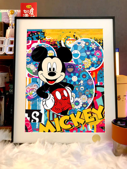 【Pre-sale】Decorative Painting of Sun Flower Mickey-XingKong Studio