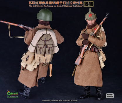 QORANGE QOTOYS - 1/6 The 44D Soviet Red Army on the L-R Highway in Finland 1940 NO.QOM-1068 Clothing Set Accessory Pack (Licensed)