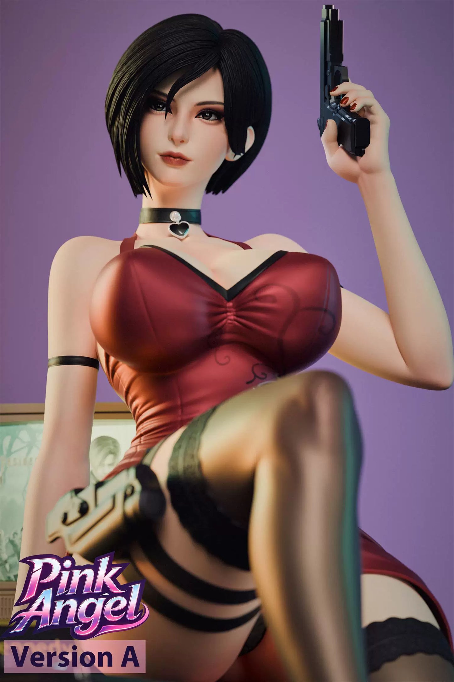 【Pre-sale】Ada Wong-Pink Angel Studio