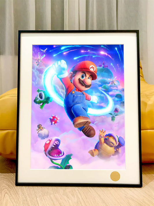 【Pre-sale】Decorative Painting of Galaxy Mario-XingKong Studio