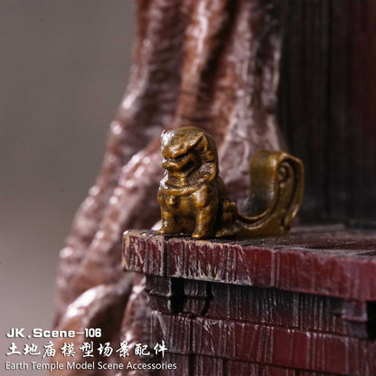 Jacksdo Studio - Earth Temple Model Scene Accessories (JK.Scene-106) | 土地庙模型场景配件 (JK.Scene-106)