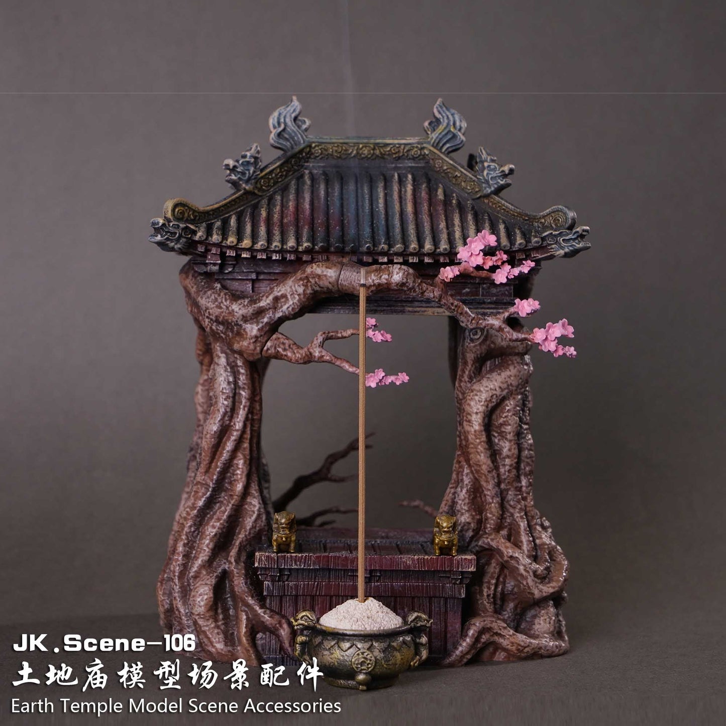 Jacksdo Studio - Earth Temple Model Scene Accessories (JK.Scene-106) | 土地庙模型场景配件 (JK.Scene-106)