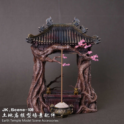 Jacksdo Studio - Earth Temple Model Scene Accessories (JK.Scene-106) | 土地庙模型场景配件 (JK.Scene-106)