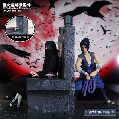 Jacksdo Studio - SHF Uchiha Itachi and Sasuke Throne Scene JK.Scene-103 | 鼬之座场景配件 JK.Scene-103